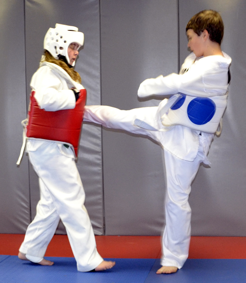 Tiny Tigers Paddle Kicks